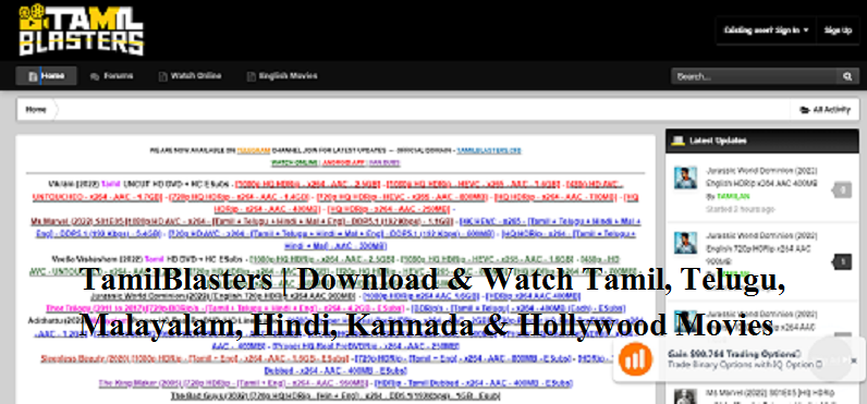 TamilBlasters | Download & Watch Tamil, Telugu